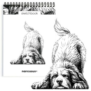 Kołoszkicownik Pion A5/60 Narcissus 120g/m2 Pies