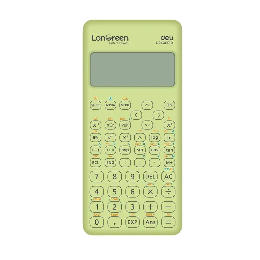 D240SR-R Kalkulator Naukowy Longreen Deli zielony.jpg