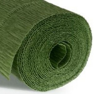 Krepa CR Zielona 565 50x250cm 180g