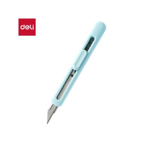 Nóż Biurowy 9mm Longreen Deli Niebieski