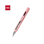 Nóż Biurowy 9mm Longreen Deli Różowy
