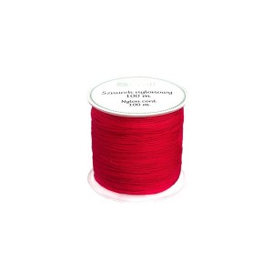 Sznurek Nylonowy Czerwony DP Craft 100m