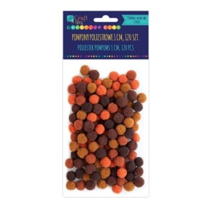 Pomponiki Mix Brązów DpCraft a'120 