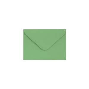 Koperta 7x10 cm Zielony Gładki Argo 130g/m2