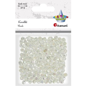 Koraliki Titanum Opalizujące 30g