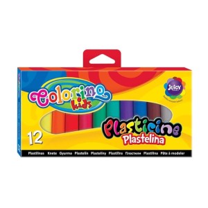Plastelina 12 kol. Patio Colorino Kids Okrągła