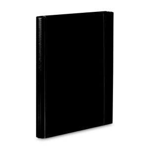 Teczka Skrzydłowa A4 4cm z Gumką VauPe Caribic Czarna 