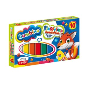 Plastelina 10 kol. St.Majewski Kwadratowa