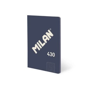 Zeszyt Kratka A5/48 Milan Granatowy