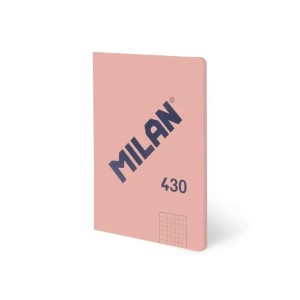 Zeszyt Kratka A5/48 Milan Różowy