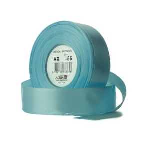 Wstążka Satynowa 12mmx32m Błękitna Aliga 