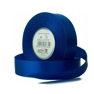 Wstążka Satynowa 12mmx32m Granatowa Aliga 