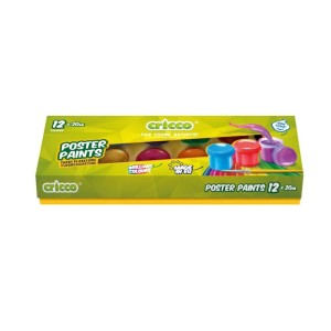 Farby Plakatowe 12 kol. Cricco 20ml
