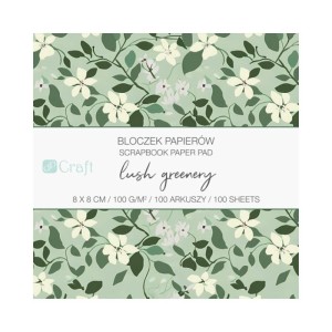 Zestaw Papierów 8x8cm Dp Craft Lush Greenery