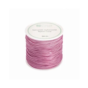 Sznurek Nylonowy Dusty Rose DP Craft 0.8mm 50m