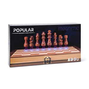 Gra Woodyland Szachy Magnetyczne