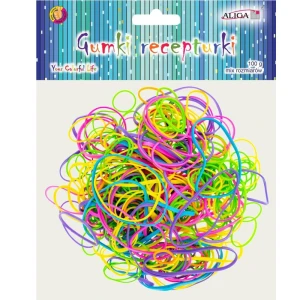 Gumki Recepturki Aliga Neon 100g