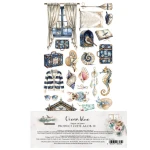 Zestaw Dodatków 6x12" Alchemy Ocean Blue Wycinanka