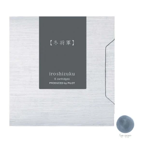 Naboje Atramentowe Pilot Iroshizuku Fuyu-Syogun Szary
