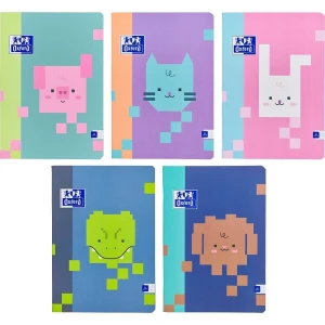 Zeszyt Kratka A5/32 Oxford Zoo Blocks