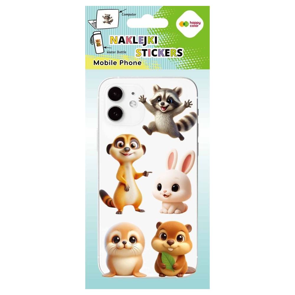 Cute animals wodoodporne naklejki.jpg