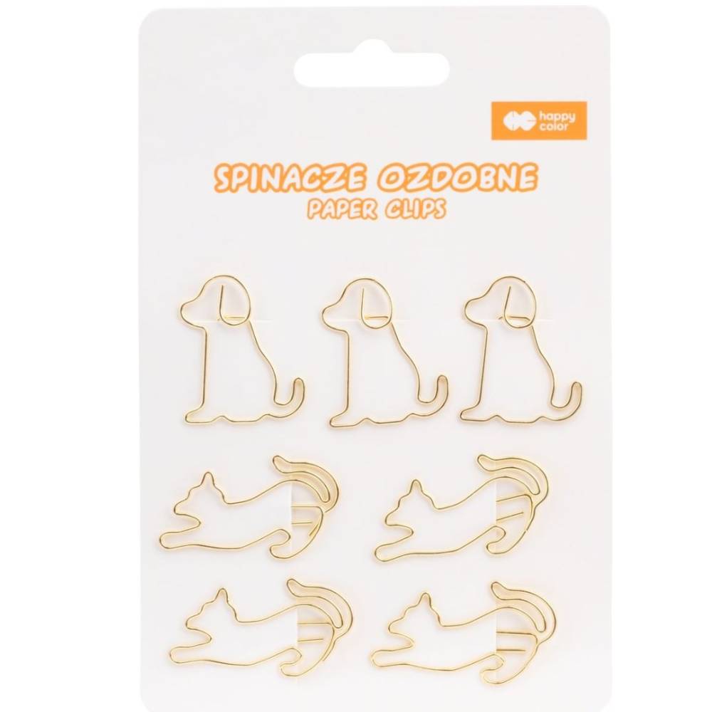 Spinacze Ozdobne Happy Color Cat&dog.jpg