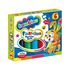 Plastelina 6 kol. St. Majewski Bambino