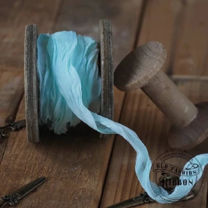 Wstążka Old Fashion Ribbon Miętowy Jasny