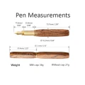 Pióro Wieczne Wancher Sekai Densho Tigerwood rozmiar 6kątnego.jpg