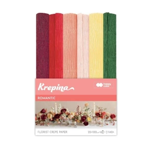 Krepa Happy Color Zestaw Romanti 25x100cm a'6