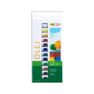 Farby Olejne Happy Color 12 kol. 12ml