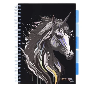 Kołozeszyt Kratka A4/100 Strigo Unicorn