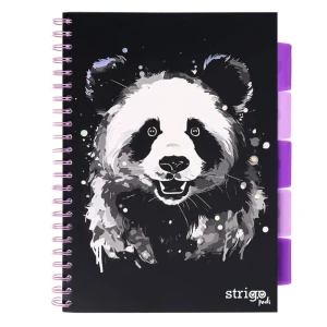 Kołozeszyt Kratka A4/100 Strigo Panda