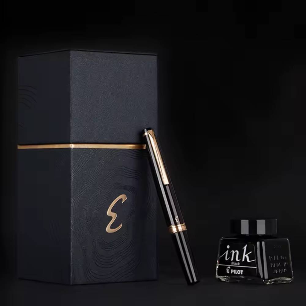 Zestaw Pióro Wieczne Pilot Elite 95S Black M + z atramentem.jpg