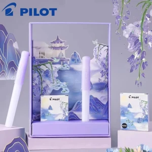 Zestaw Pióro Wieczne Pilot Kakuno Purple F+Naboje