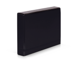 Teczka Skrzydłowa A4 5cm Box VauPe Caribic Czarna