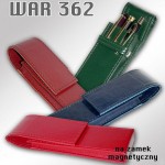 Piórnik Skóra Eko Warta na Magnes