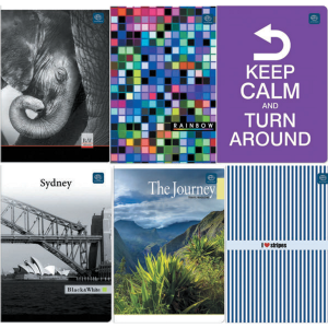 Zeszyt Kratka A4/32 UV Interdruk Mix 