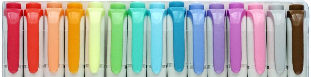 Baner zebra mildliner zakreślacz