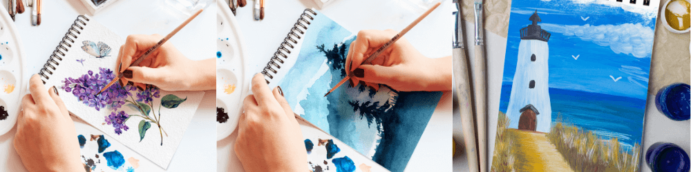 Baner Oxford kołoszkicownik a5